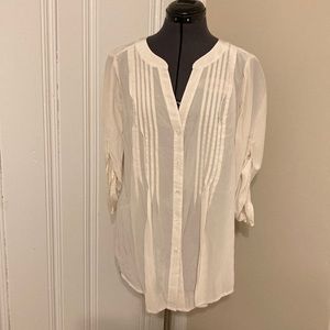 BCBGMaxAzria silk blouse